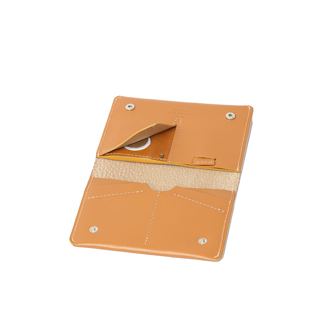 Leather Travel Wallet for AirTag