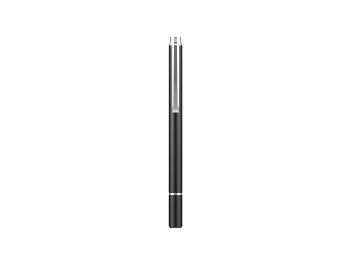 Techancy Caneta Stylus De Alumínio Preta TZ6297, Aspeto Elegante Sensibilidade Precisa Para Telemóveis E Tablets