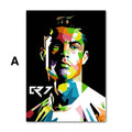 Poster Fußball Christiano Ronaldo bei Manchester United beste Momente als Deko Print ohne Rahmen