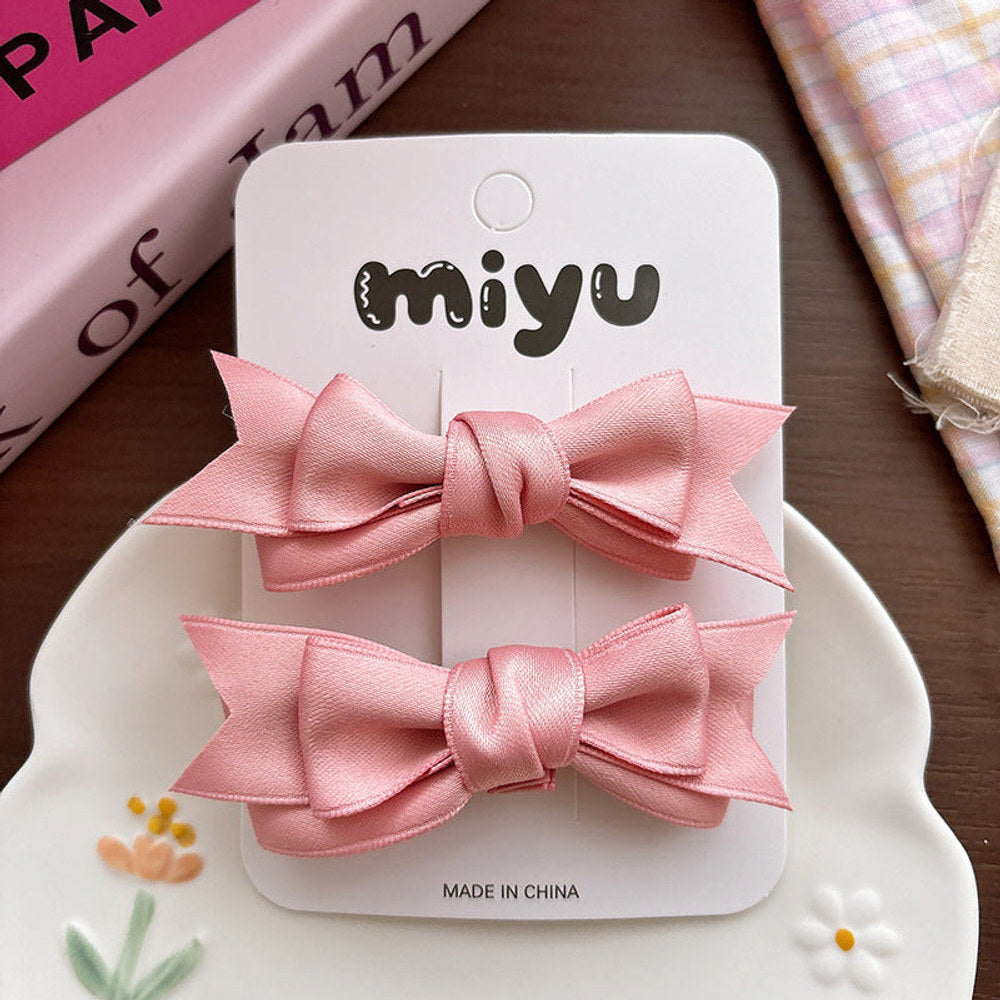 MyKids-USA® Collection of Butterfly-bows Hair Clips